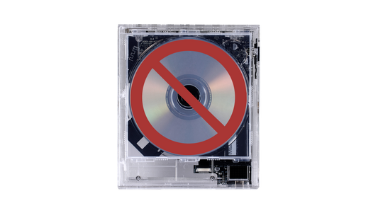 CP1 TRANSPARENT CD PLAYER